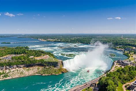 Niagara Falls from a distant perspective